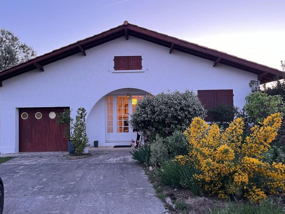 Agreable Maison Landaise Proche Du Lac Сангине Екстериор снимка